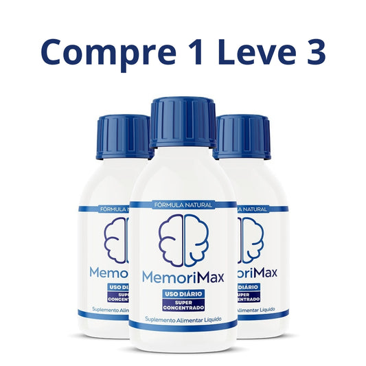 Memorimax 60ml - Clareza Mental e Foco + Frete Grátis