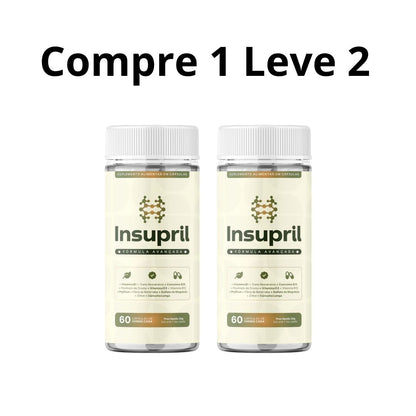 Insupril 60 Cápsulas - Aliado Para Uma Vida Mais Saudável + Frete Grátis Cliques