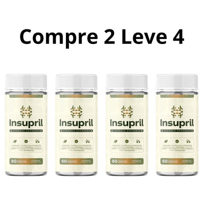 Insupril 60 Cápsulas - Aliado Para Uma Vida Mais Saudável + Frete Grátis Cliques