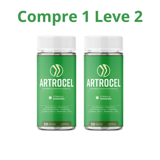 Artrocel 30 Cápsulas - Recupere Suas Articulações - Promoção Oficial