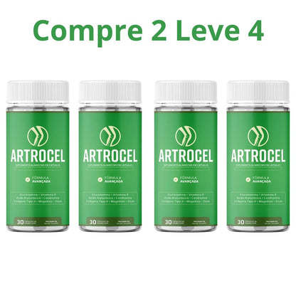 Artrocel 30 Cápsulas - Recupere Suas Articulações - Promoção Oficial