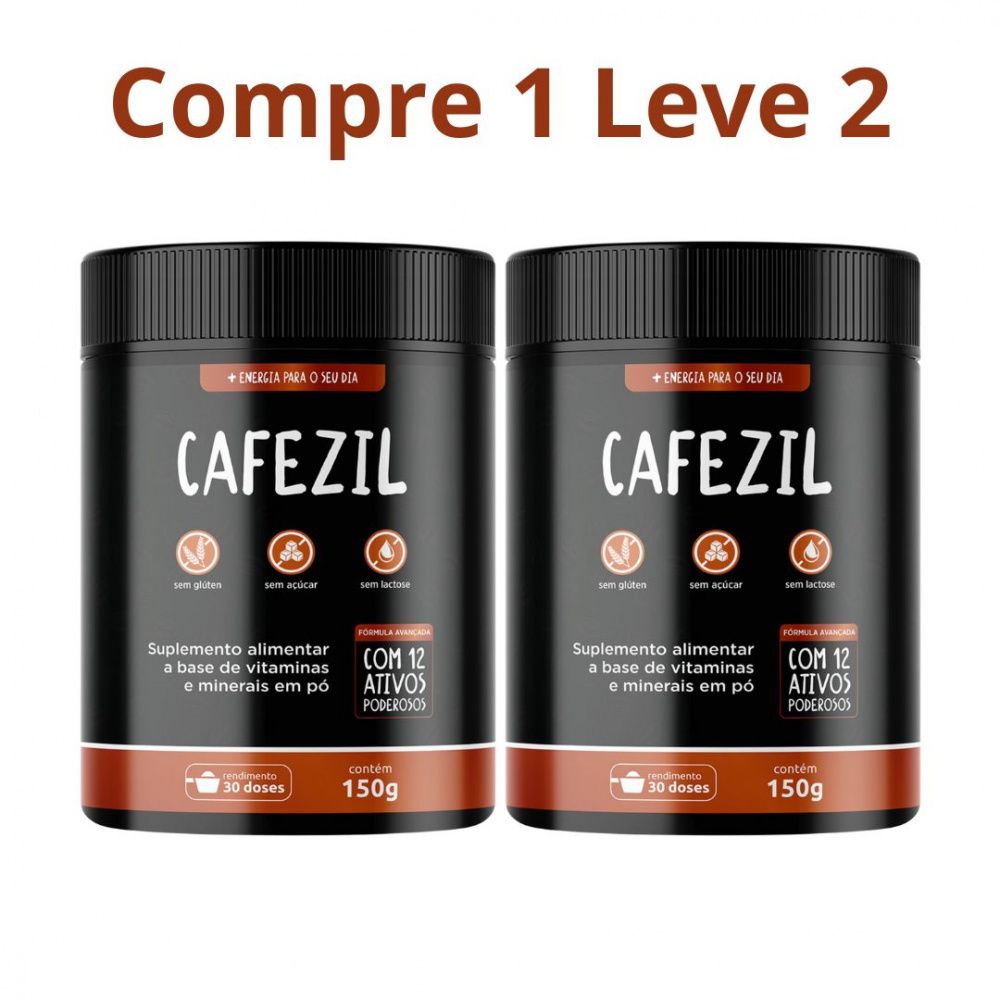 Cafezil 150g - Emagreça Naturalmente + Frete Grátis Cliques