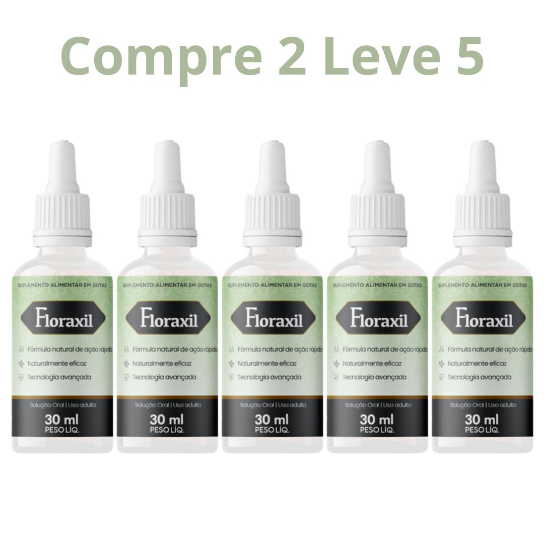 Floraxil Original 30ml - Emagreça Com Saúde + Frete Grátis
