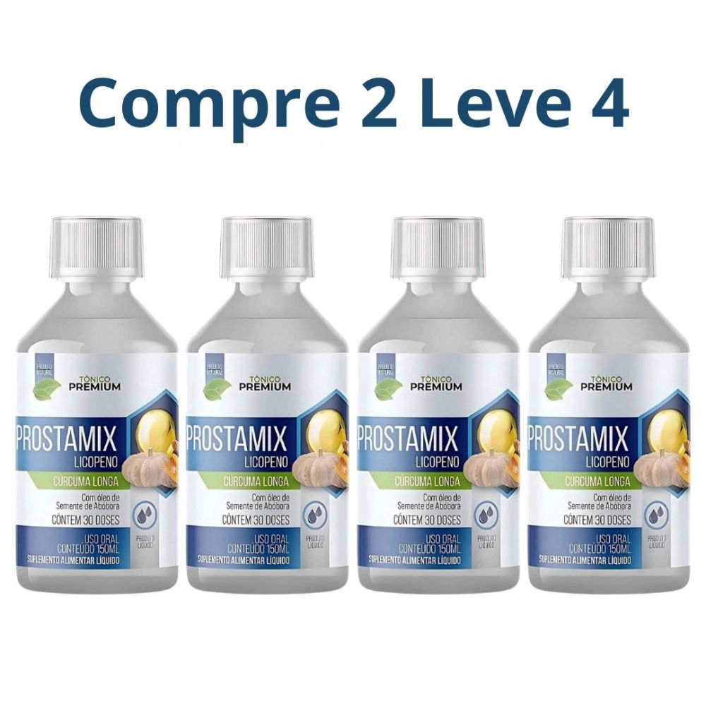 Prostamix 150ml: Tônico Premium para uma Próstata Saudável + Frete Grátis
